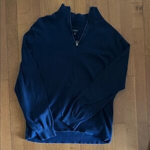J. Crew Men's half zip Sweater